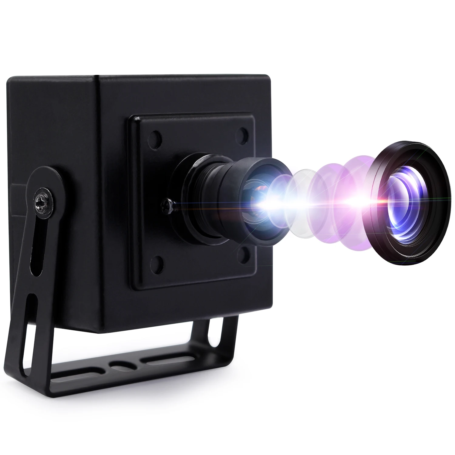 Telecamera USB 4K IMX377 30fps – Obiettivo Varifocal CS 2.8-12mm, Per Visione Industriale E Webcam