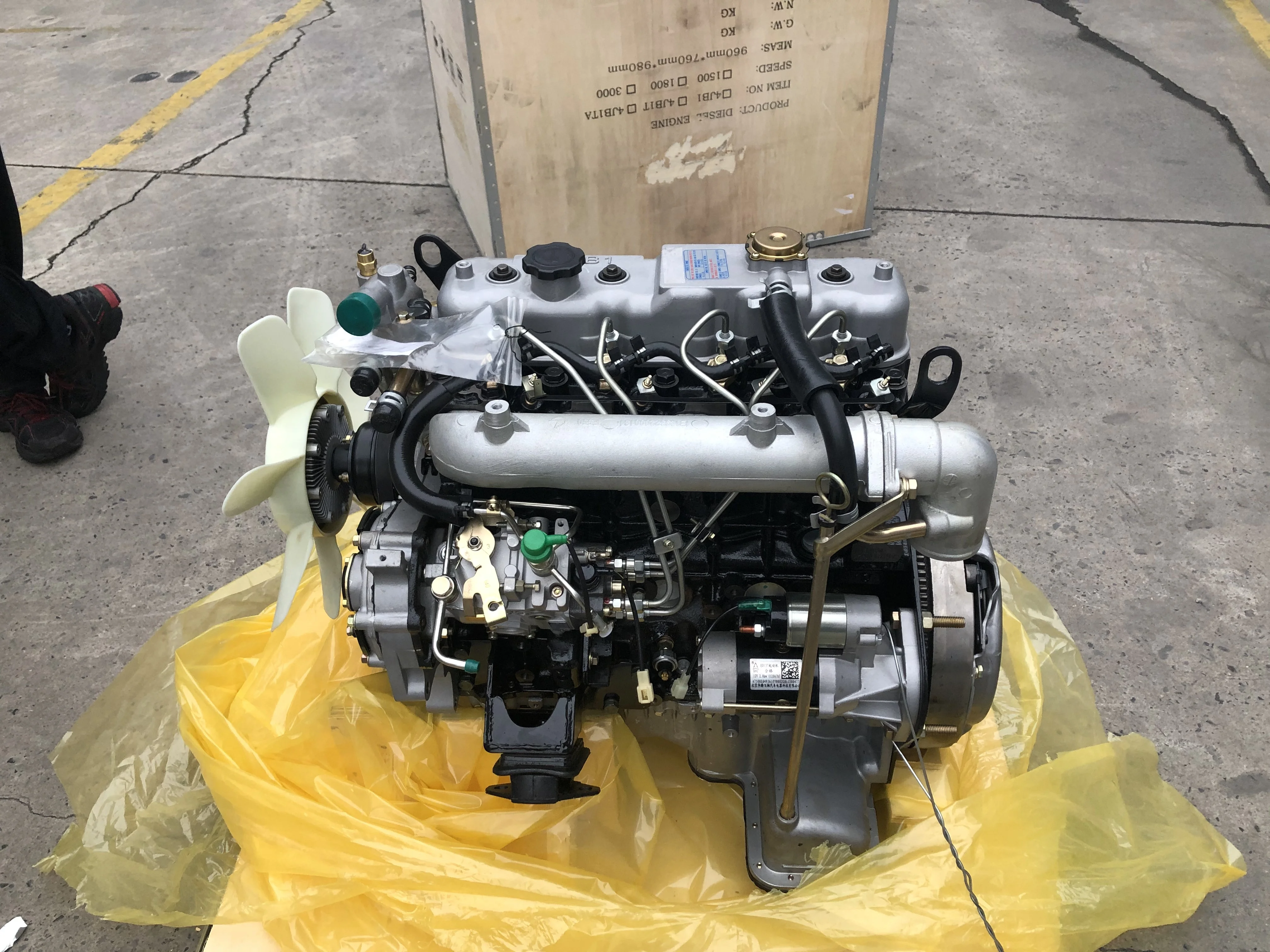 4jb1 61hp 3000rpm Diesel Engine Complete Engine - Buy Diesel Engine ...