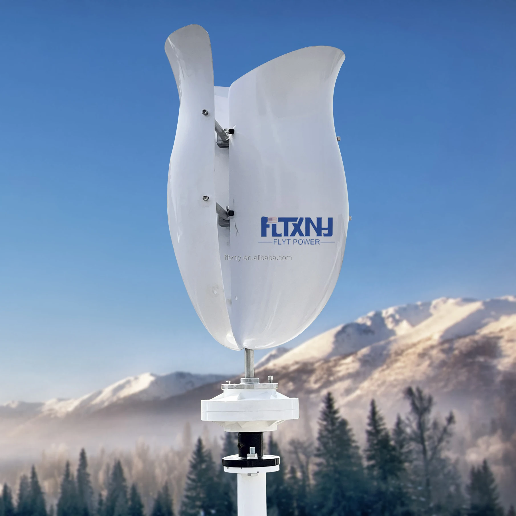 New Model Tulip Wind Turbine Vertical Axis Wind Turbine Home Wind Turbine 24v 48v