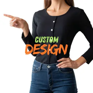 Wholesale ODM Women's Solid Shirts | Black Sheer Detailed Corporate Shirts for Boardrooms and Celebrations