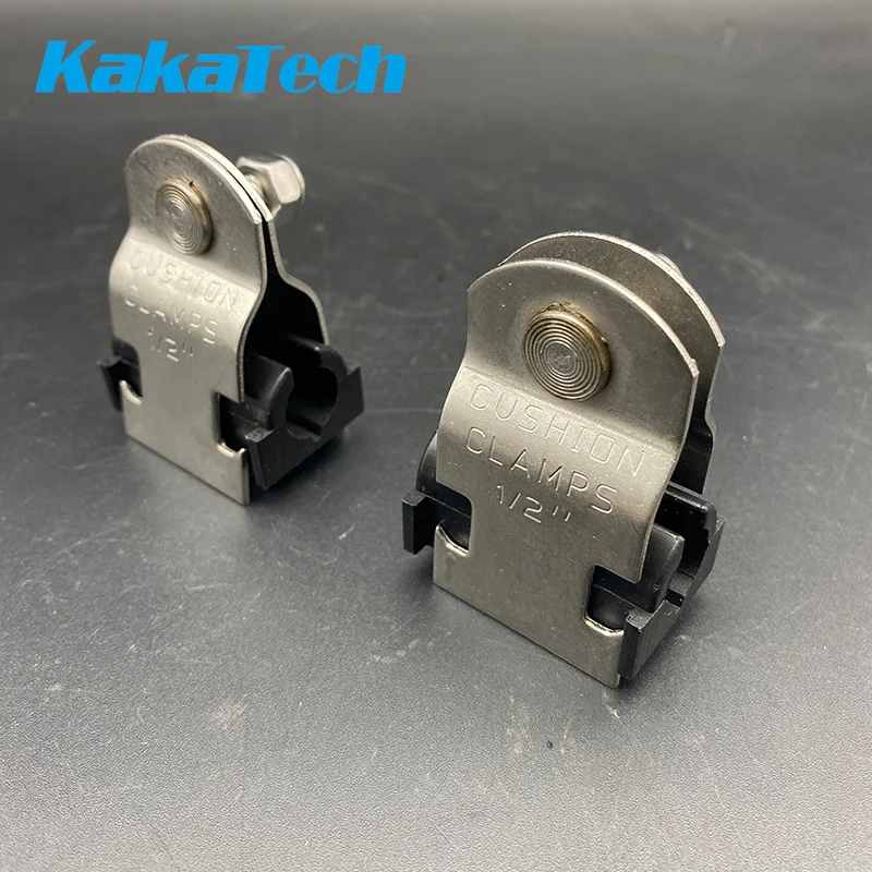 Stainless Steel Vibration Damping Routing Omega Pipe Cushion Clamps ...