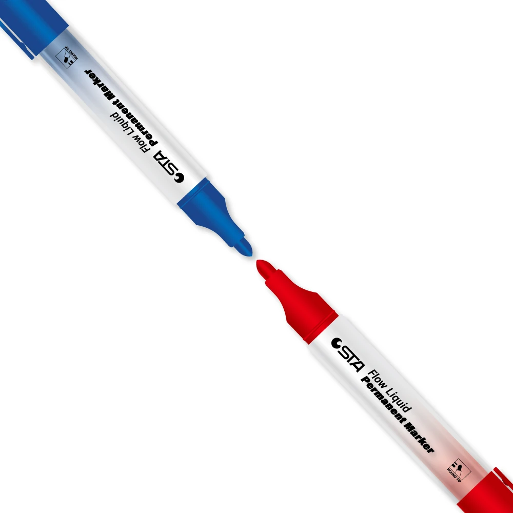 Нетоксичные 10 упаковок тонкие наконечники долото черные перманентные маркеры для вывесок и плакатов маркеров Стоимостная упаковка