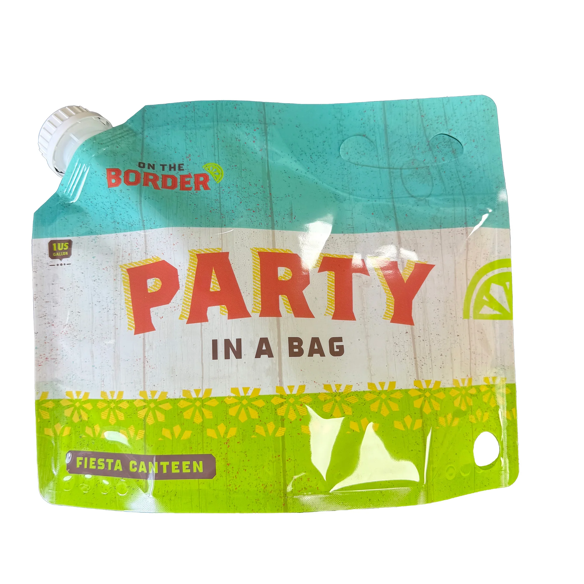 Competitive Prices 1000l Strong Heat Sealing Liquid Soap Bag with Spout and Hand Hole Heavy Duty Stand up Pouch for Soda Use