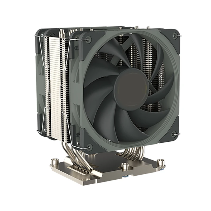 Double Fan 300W LGA3647 CPU Cooler for PC & Server Efficiency
