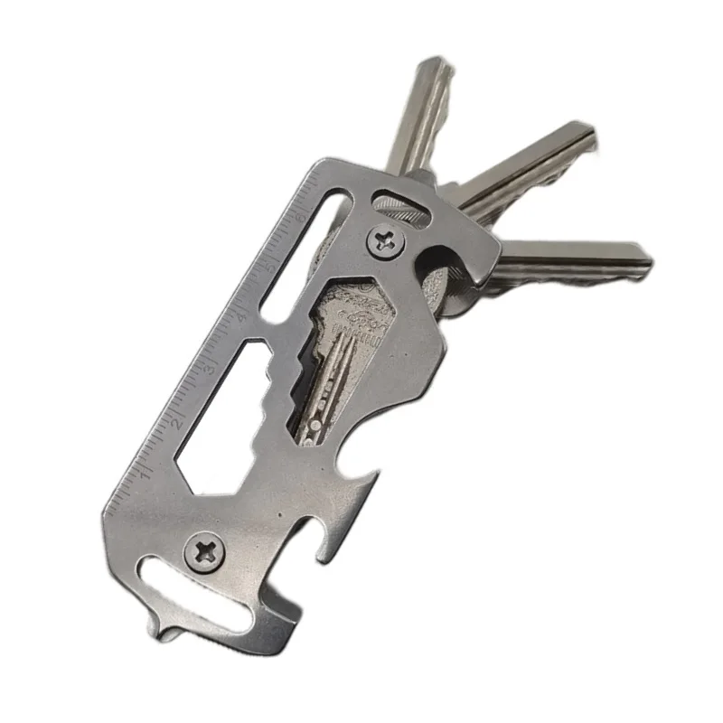 EDC Keychain Multitool - Portable Survival Essentials