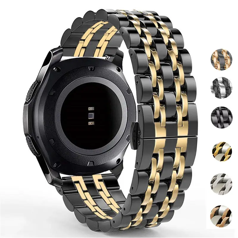 Lmitation carbon fiber strap 20mm 22mm for Samsung Galaxy Watch