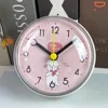 Reloj con ventosa - Cordero rosa (7 cm de diámetro)