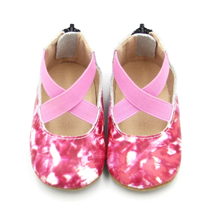 
 Лидер продаж, школьная дизайнерская розовая балетная обувь на молнии для маленьких девочек  