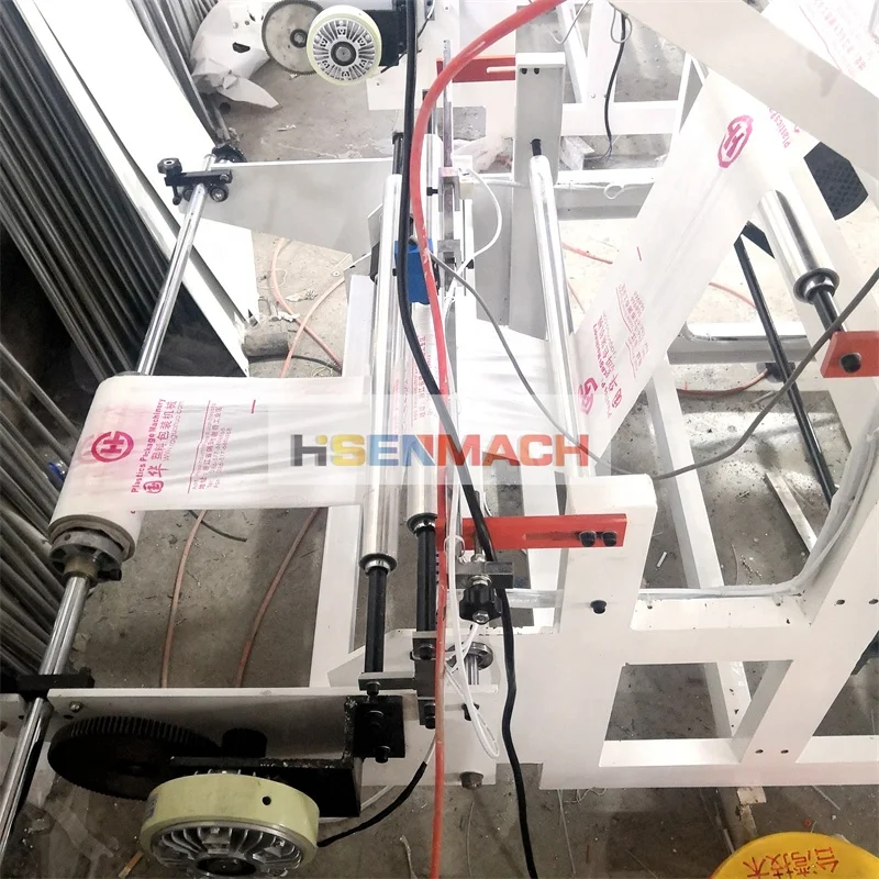 Fully Automatic Plastic DHL UPS Express Mailing PE Poly Courier Mailer Envelope Bag Making Machine