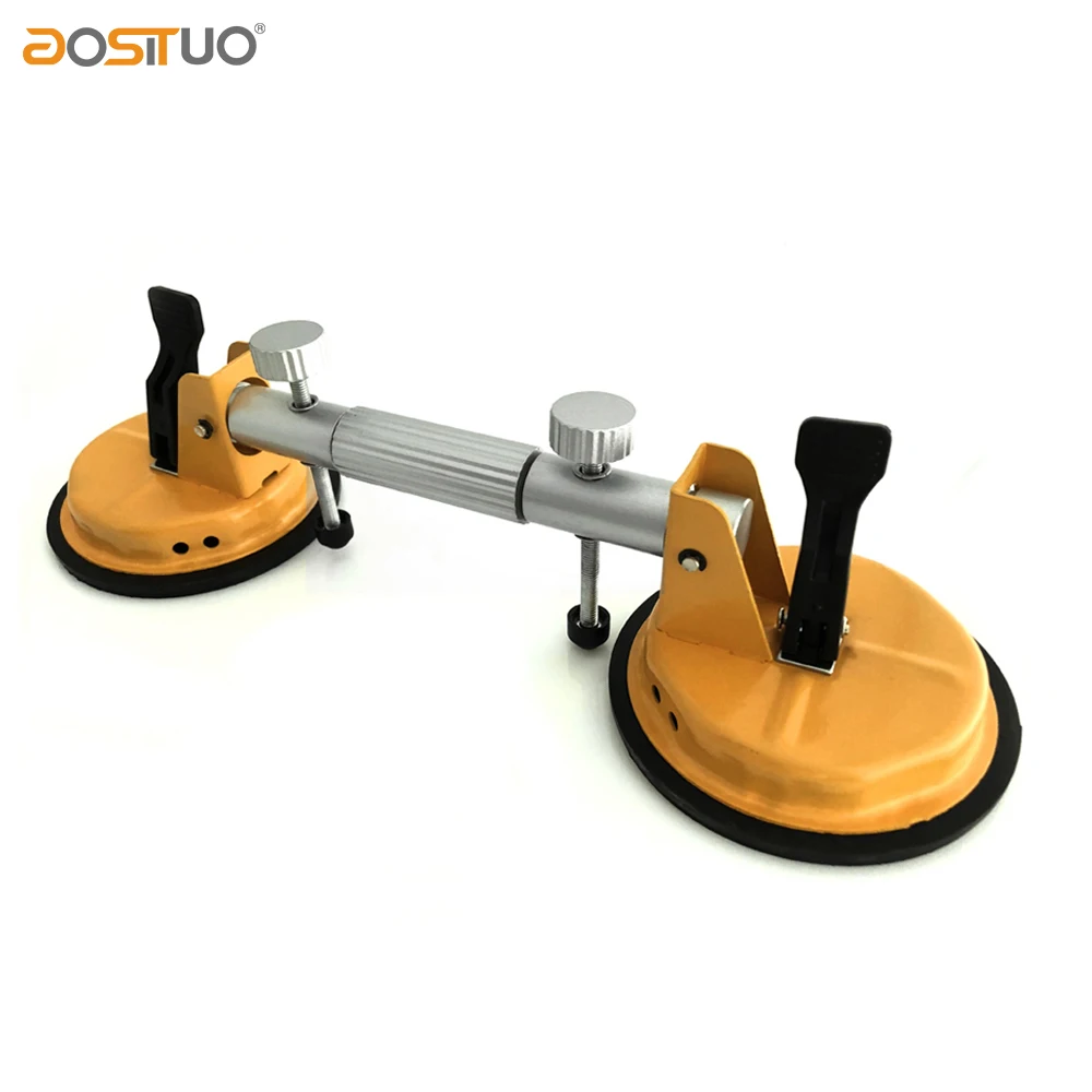Glass Setter Adjustable Seam Setter Vacuum Double Heavy Duty Suction Cup Granite ...