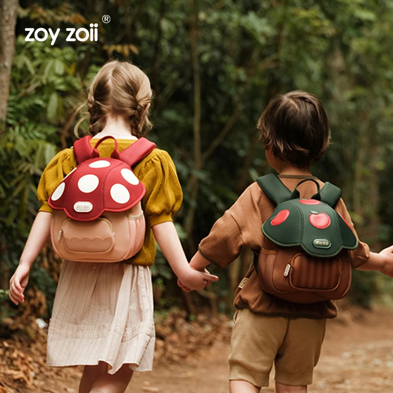 JUNZAN Mushrooms And Wild Berries Laptop Backpack 16 Inch School Travel - View #3