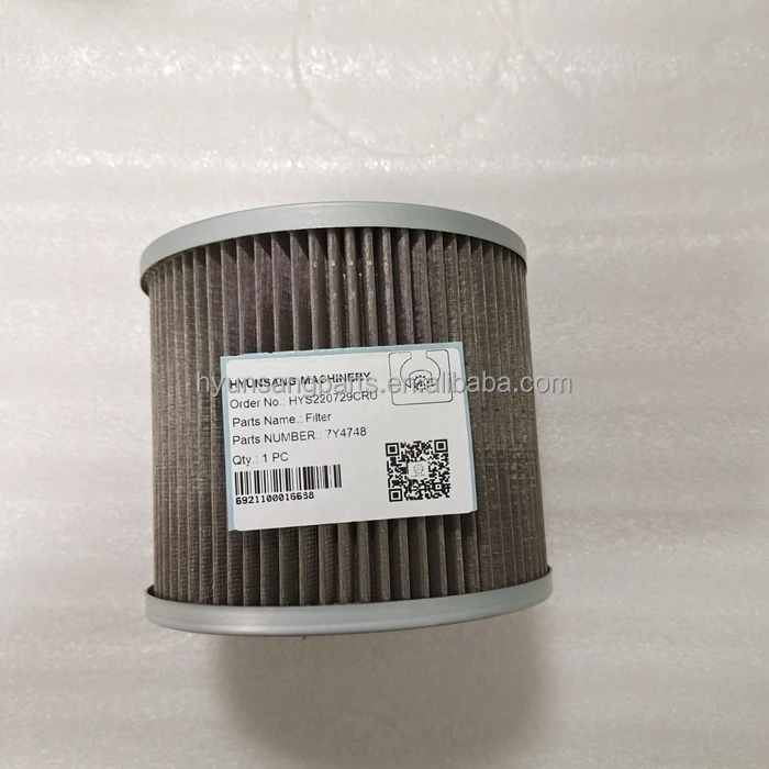 hyangji Hyunsang Excavator Parts - Reliable Hydraulic Filter 7Y4748