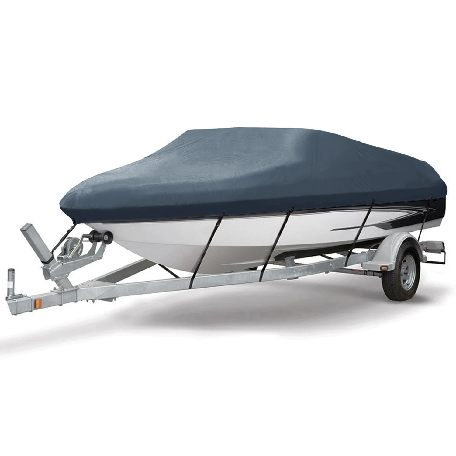 Высококачественная универсальная Водонепроницаемая Крышка для лодки из полиэстера под заказ ткань Оксфорд