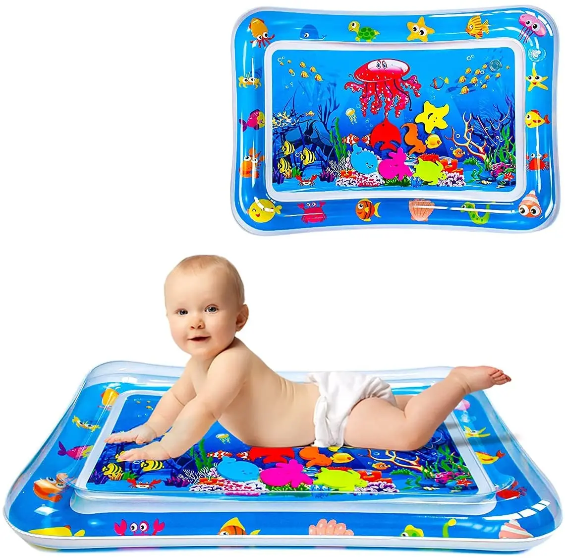 Inflatable Cushion Baby Water Mat Infant Toddler Water Play Mat For Baby Early Education details