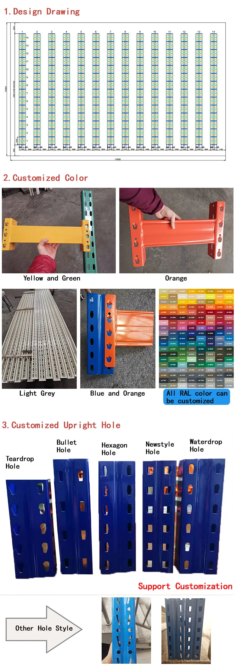 Heavy Duty Warehouse Stacking Racks Pallet Rack| Alibaba.com