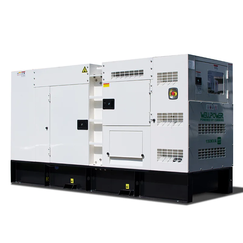 For Power 3-Phase Silent Diesel Generator Auto Start ATS 6BT5.9-G2 ...