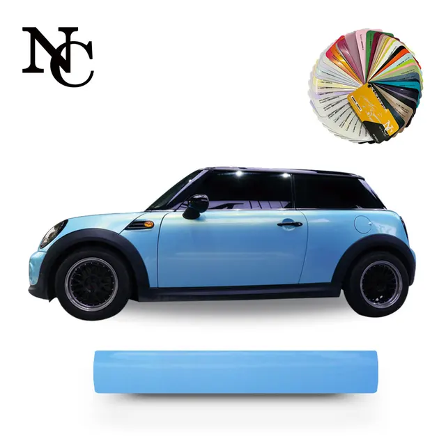 Stylish Redesign NC Vinyl Film Sturdy PVC PET Backing Seamless Install for Business Fleets