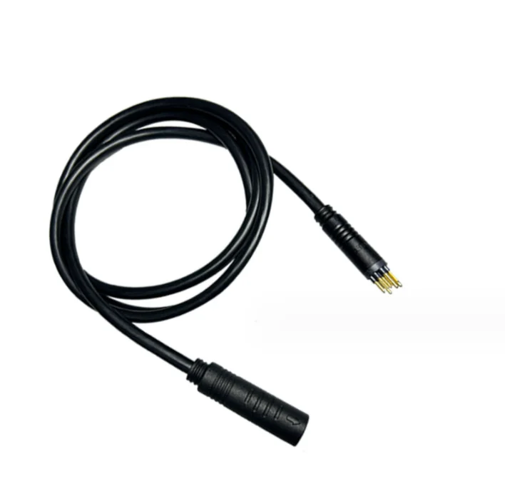 130cm Rallonge De Moteur 9 Broches Pour Vélo électrique Bafang - 130 Cm - Compatible Roue Avant Et Arrière - Câble Cuivre Ignifuge Rallonge Vélo électrique 130cm Rallonge De Moteur 9 Broches Pour Vélo électrique Bafang - 130 Cm - Compatible Roue Avant Et Arrière - Câble Cuivre Ignifuge Rallonge Vélo électrique