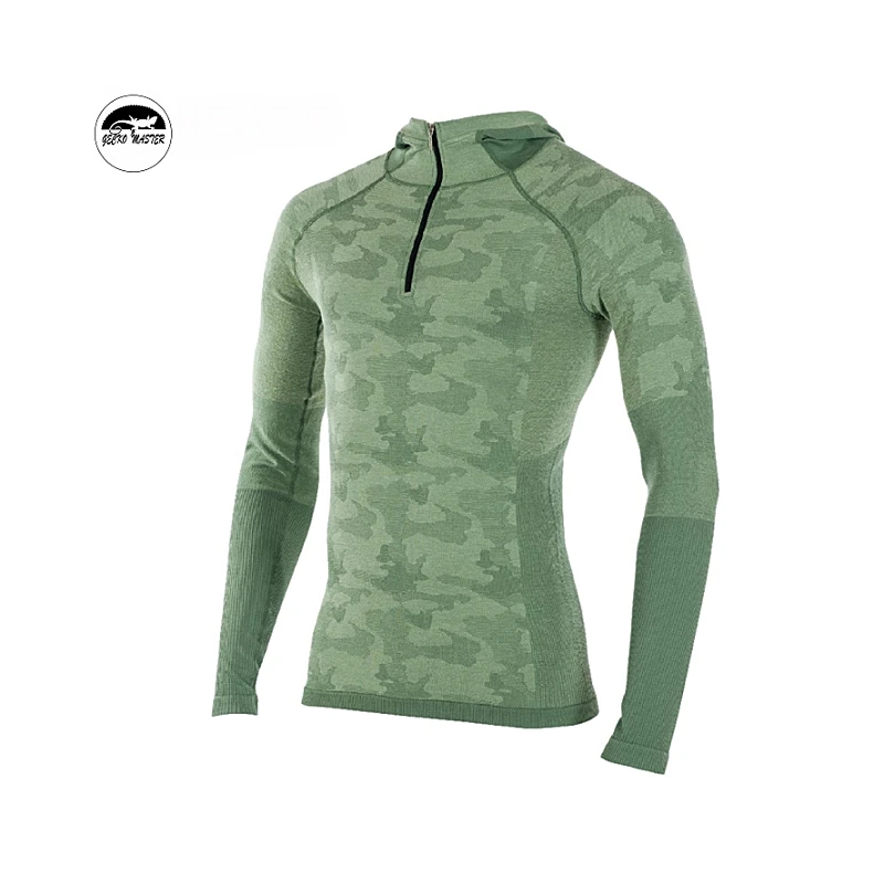 GECKO MASTER thermal underwear for men with merino wool high quality base layer