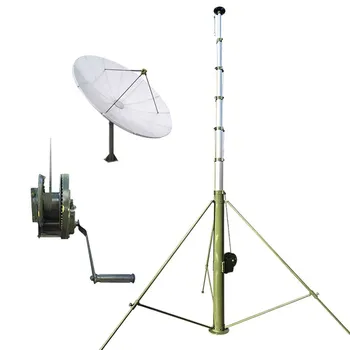 アルミニウム製 アマチュア無線 アンテナマスト 伸縮可能 Ha8702beeb2b94d1382648acc37ea9