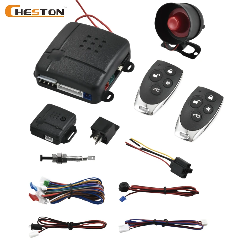 New Style Easy Installation Strong Function Car Alarm System With Auto Guard