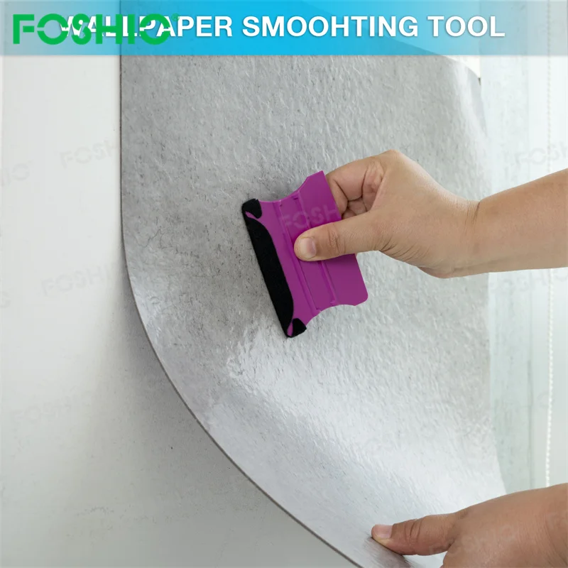 Foshio Professional High Quality Purple Vinyl Plastic Squeegee Vinyl