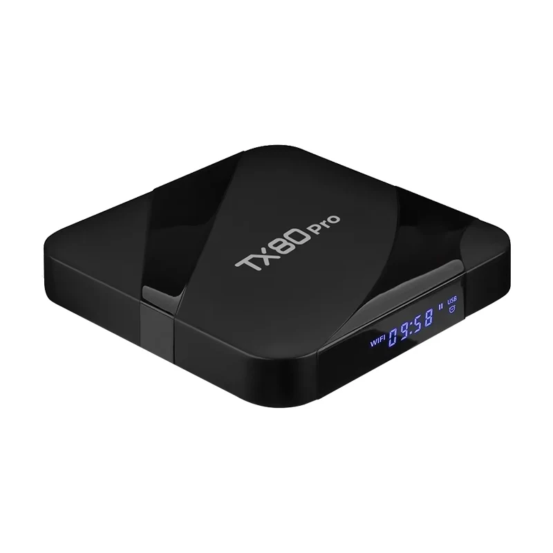 2025 New TV Box Android 15.0 - Smart Media Player TX80 Pro