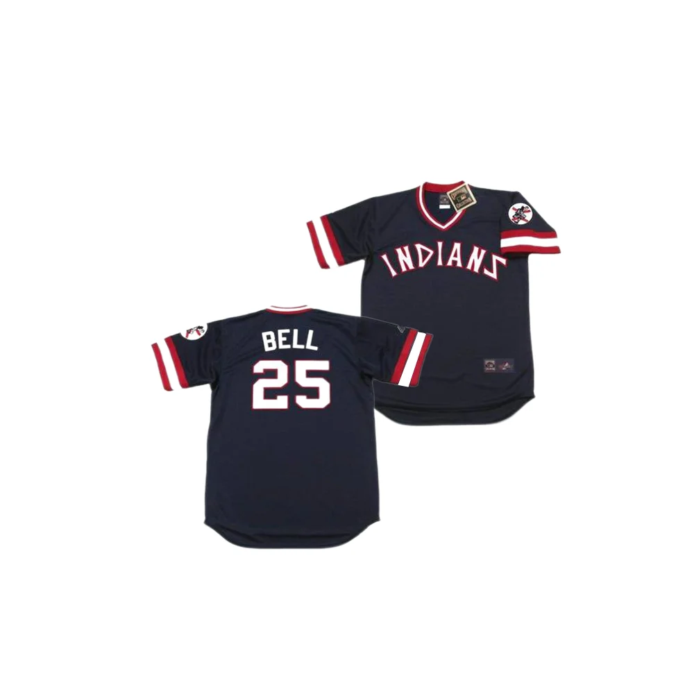 Wholesale Men's Cleveland 24 Early Wynn 25 Vic Davalillo 26 Boog Powell 28 Corey  Kluber Throwback Baseball Jersey Stitched S-5xl From m.