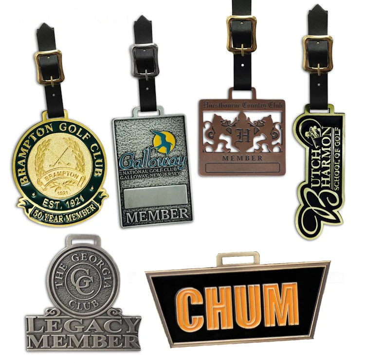 Manufacturer No Minimum Oem Metal Epoxy Golf Hang Tag And Baggage Tag