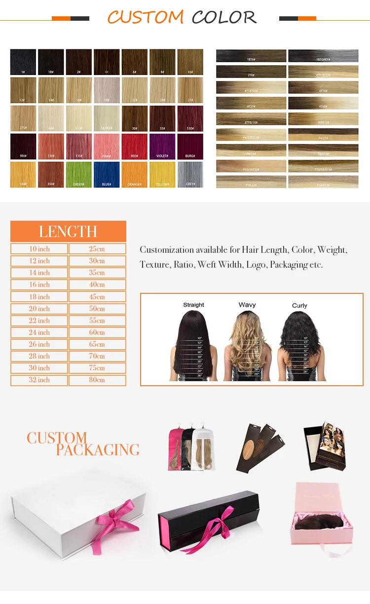 LeShine Wholesale Price 100% Human Hair Extension Tape In Double Drawn Remy Tape Hair Extension details