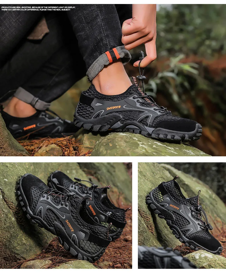 Outdoor adventure hiking shoes