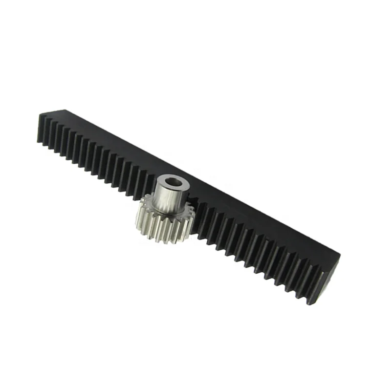 CNC Module 1 Straight Teeth Spur Gear Rack and Gear Pinion