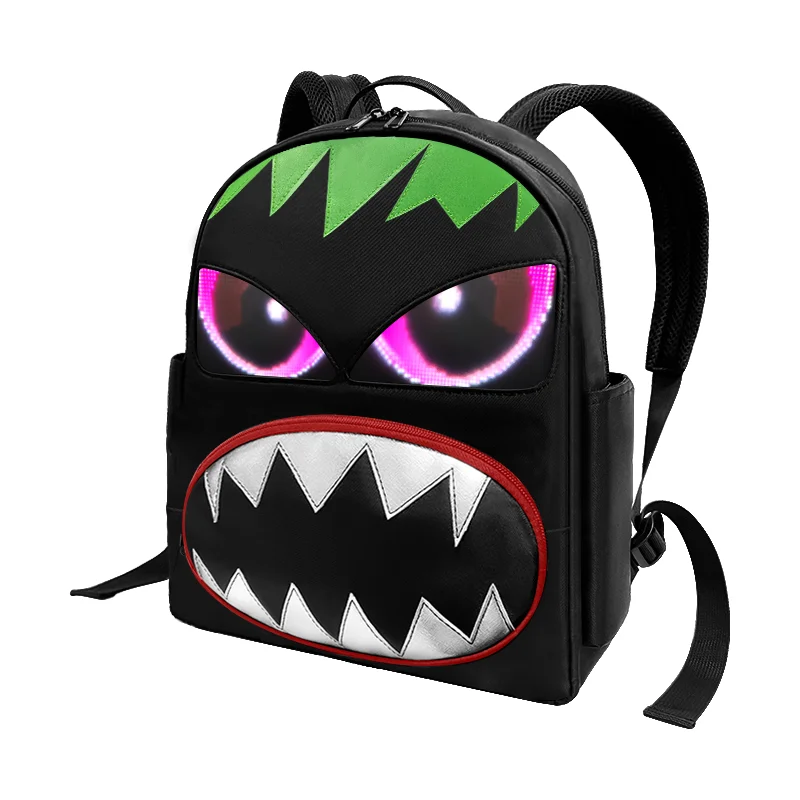 Winking Glittery Backpack with Eye Design Small Size ✨ New Arrival ? Premium Quality Blink Eye Winking  main image 2