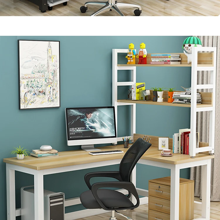 China Professional Manufacture Home Office Organizer Workstation Luxury Office Desk Wood