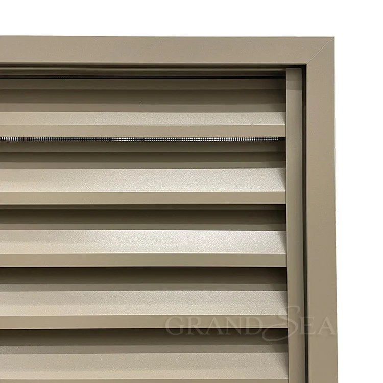 Modern Security Shutter Designs Custom Blades Aluminium Louvre Windows Malaysia