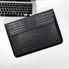 Crocodile Pattern Black