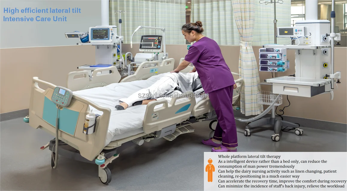 Medical Furniture 5 Function Electronic Medical Equipment Hospital Electric Bed