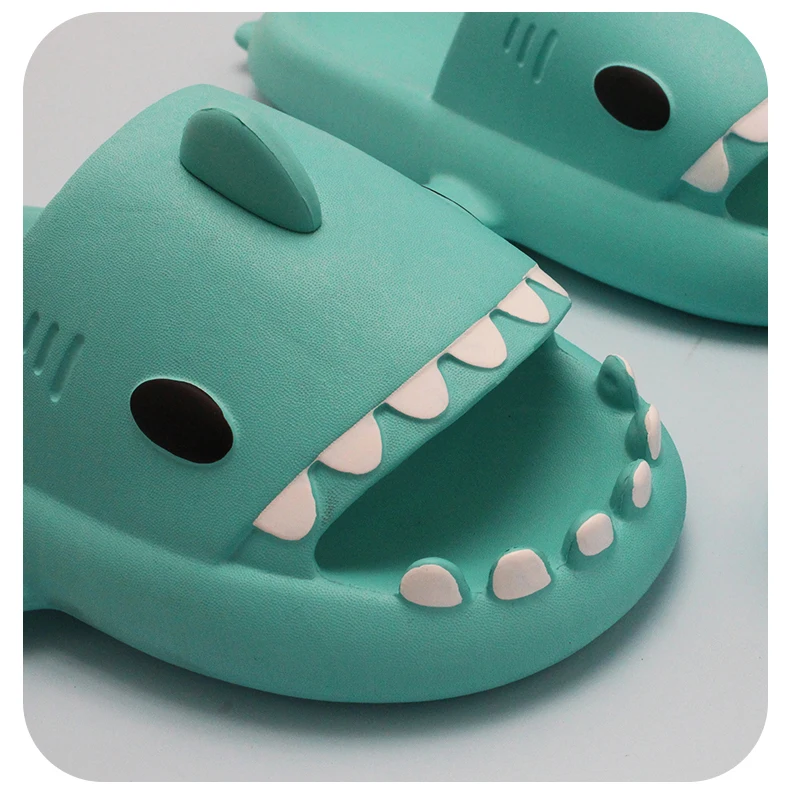 High Quality Cloud Shark Slides Beach Summer Shark Slippers Home Shark
