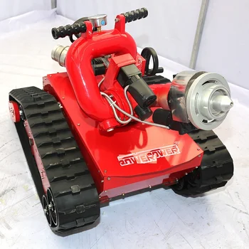 Xf-C Small Firefighting Robot Construction Machinery Parts Rubber Track Chassis Quantity Preferential Firefighting Equipment