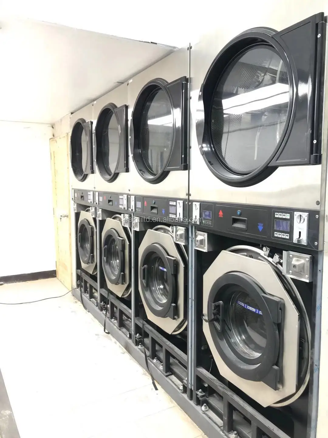 Jeans Clothes Industrial Stack Washing Machine and Dryer 15 Kg