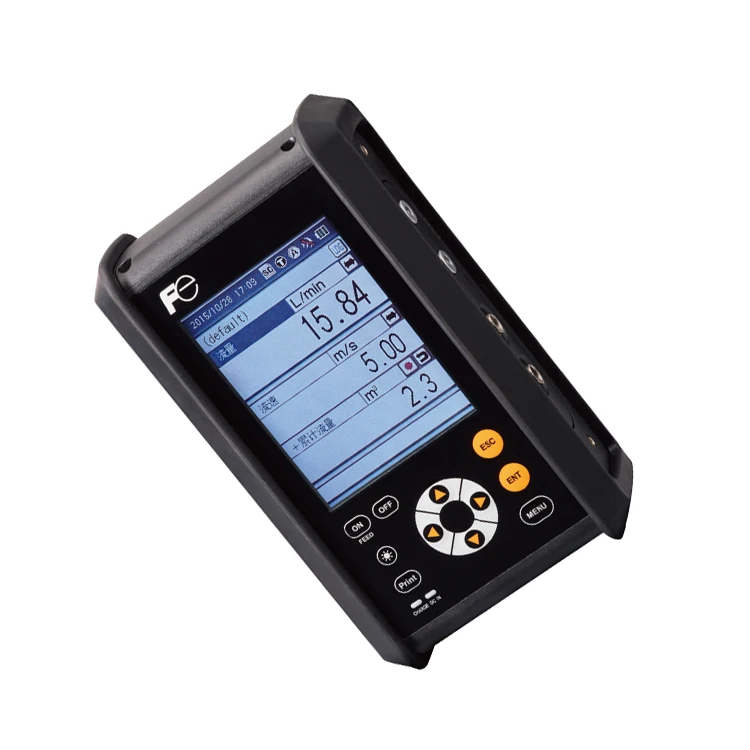 Fuji Portable Ultrasonic Flowmeter Fsc+fssc Digital Water Air Gas Oil