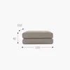 Ottoman:130*70*40cm