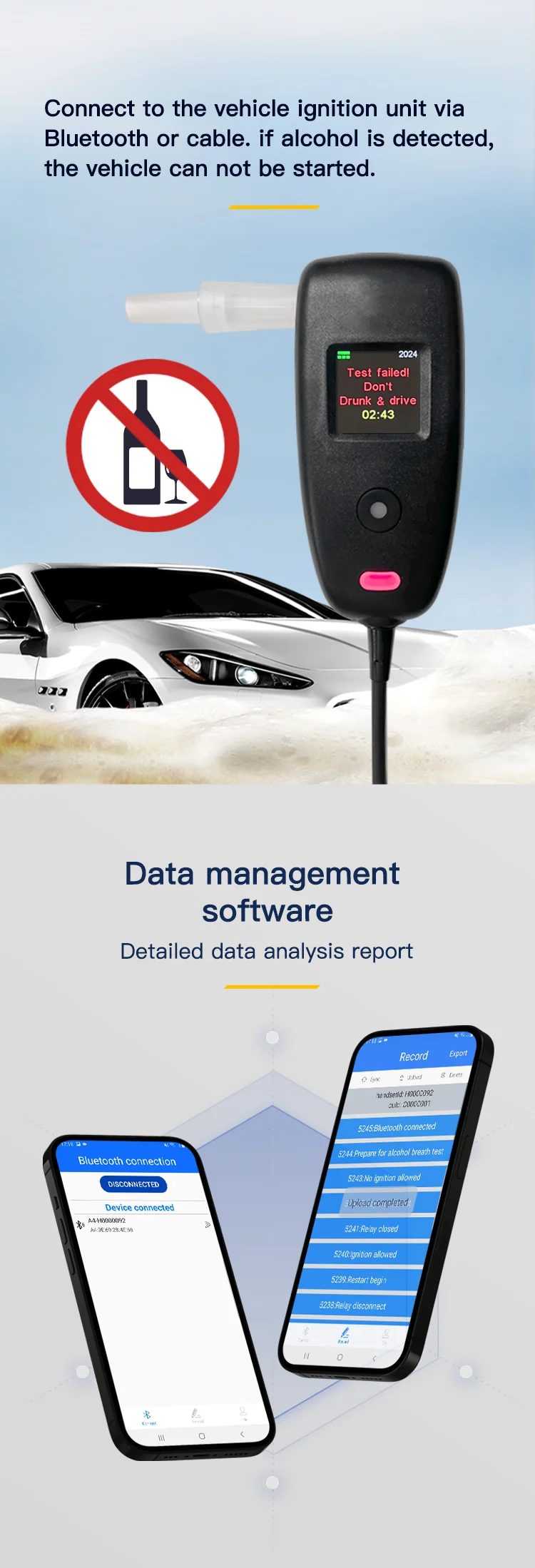 Alcolock Ignition Interlock - Reliable Breathalyzer Solutions
