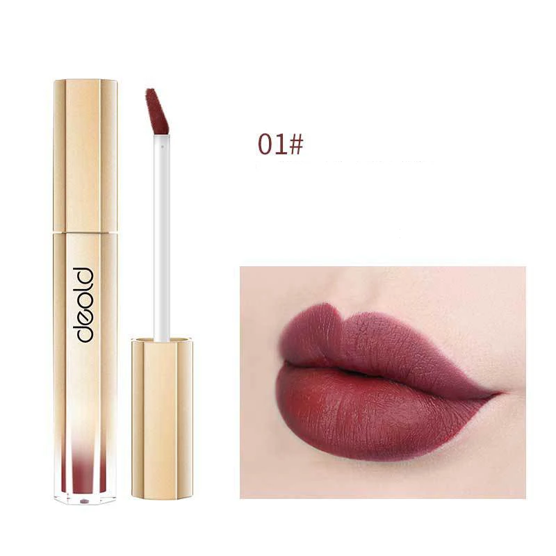 Трендовые общий макияж высокий блеск для губ жестокость блеск для губ с кончик кисти