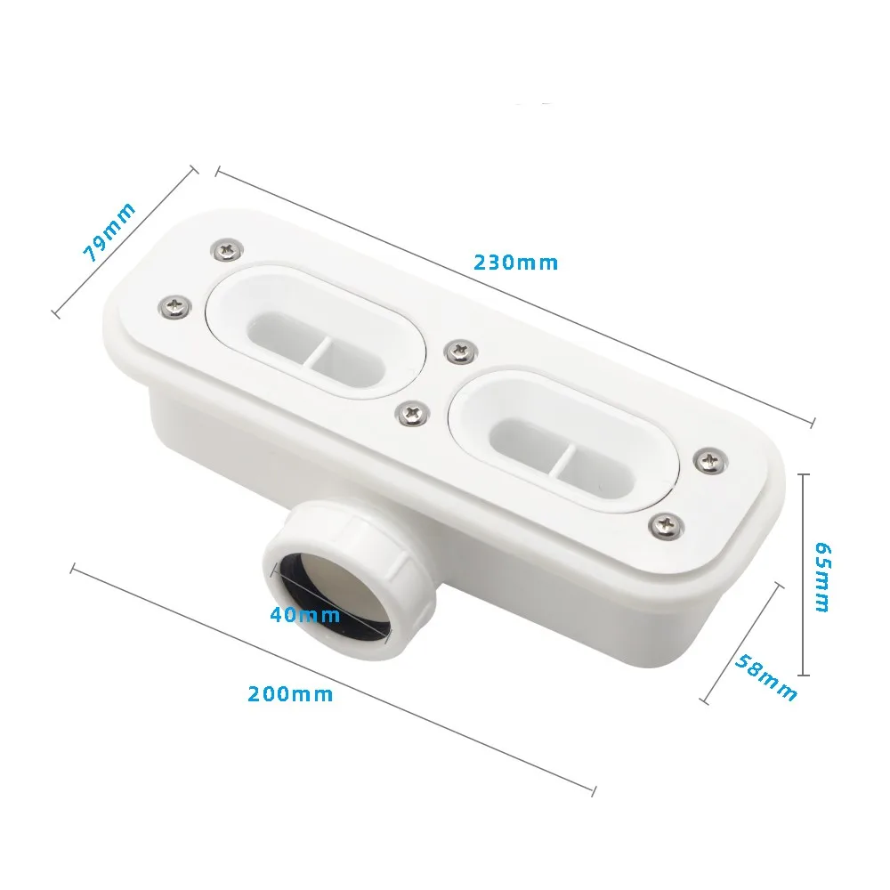 GUIDA 718036 Plastic Linear Shower Drain Shower Room Tray Drains