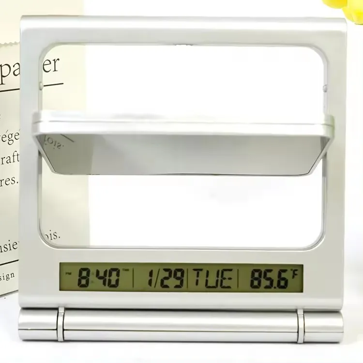 Very Cool Hoto Frame for Home and Office LCD Photo Frame Clock Display Time, Date, Temperature, Week LCD Digital Clock