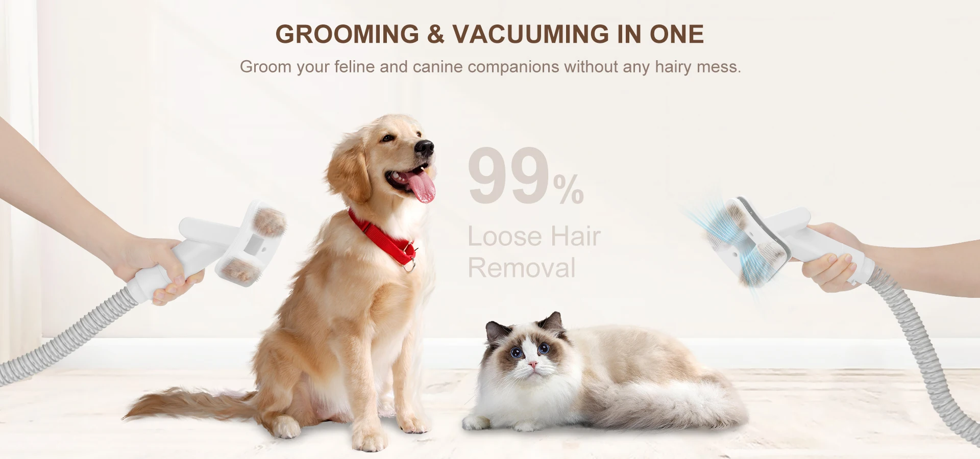 furMe Grooming Vacuum Sets