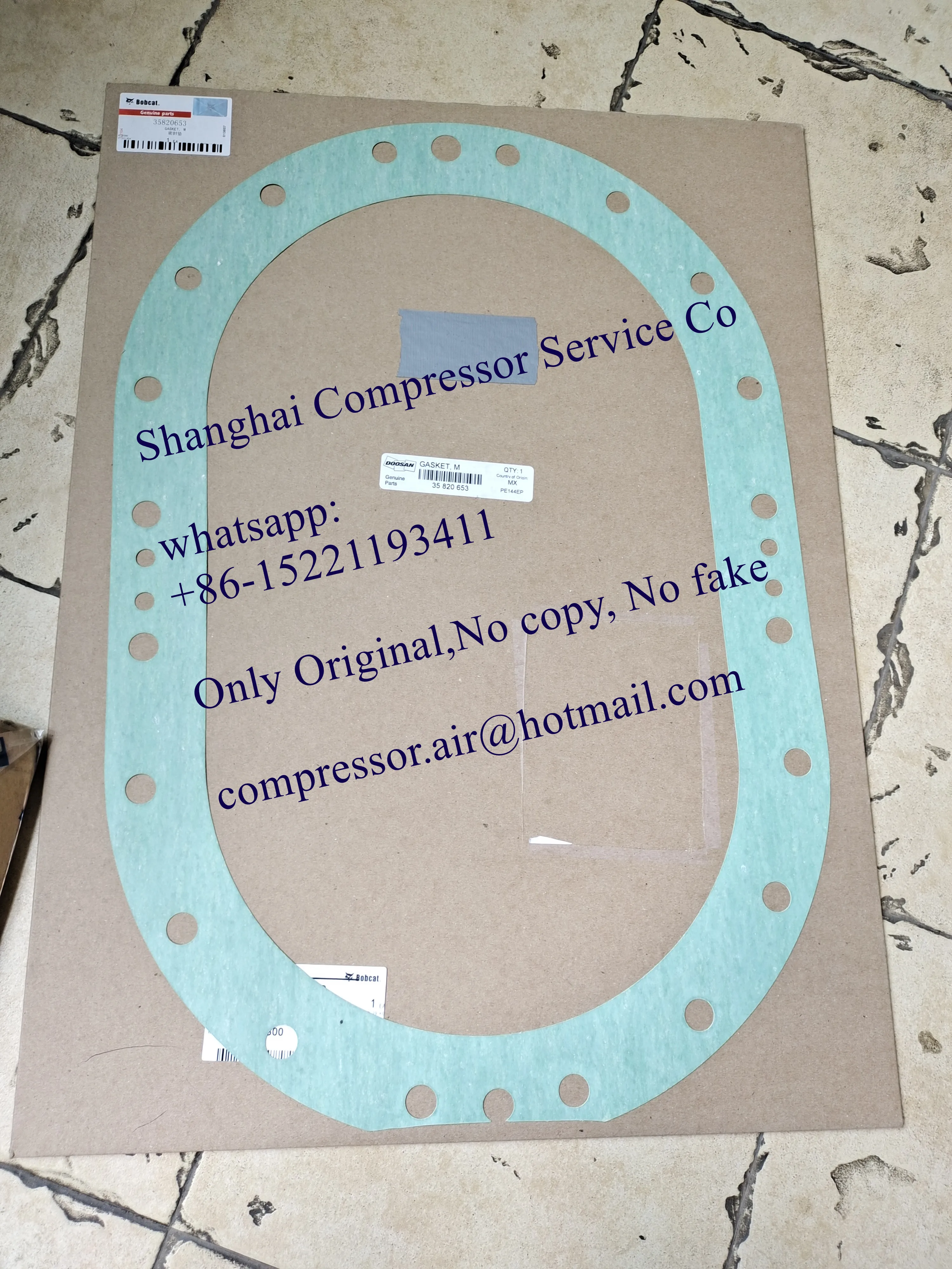 22058325 COVER RR INST RR PNL / ORIGINAL DOOSAN/INGERSOLL RAND Air 