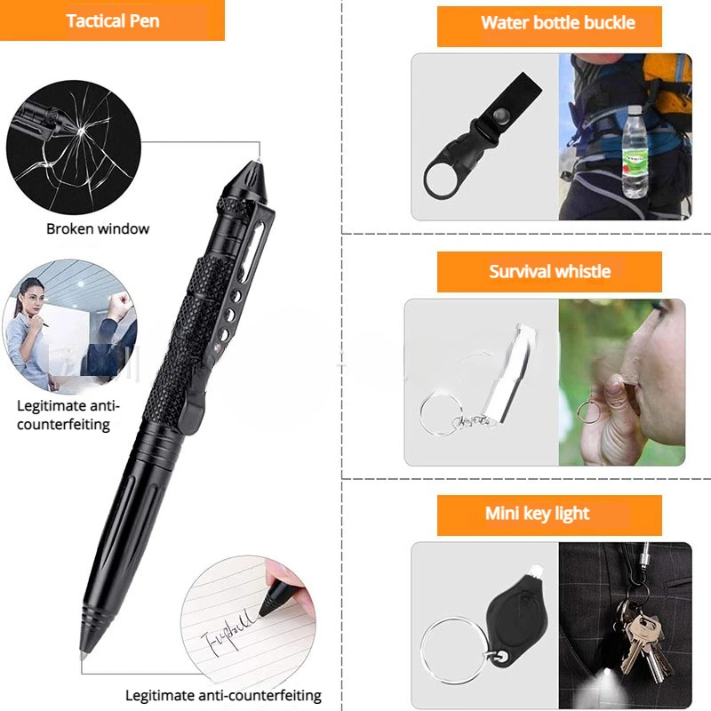 Customized Multifunctional Sos Emergency Kit With First Aid Box For