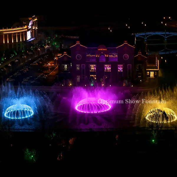 Free Design Multimedia Large Pool Music Dancing Water Fountain Show Outdoor With RGB Lights